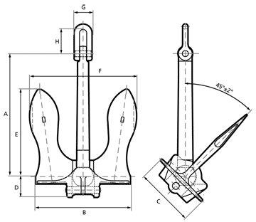 Usn Stockless Anchor