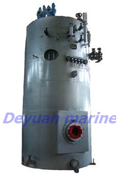 Marine Vertical Hot Oil Boiler, Brand Name : deyuan