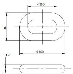 Studless Anchor Chain