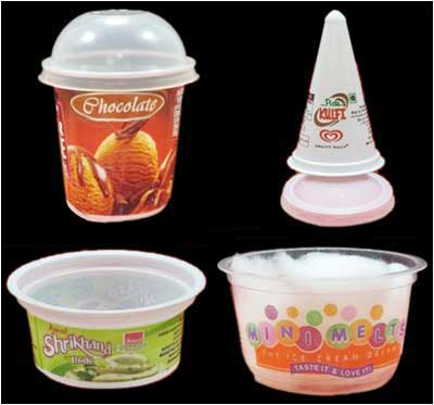 Disposable Ice Cream Cups, Size : Multisizes