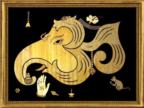 Aum Ganesh Wall Hanging