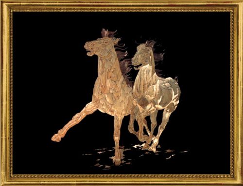 Running Horses Wall Hanging