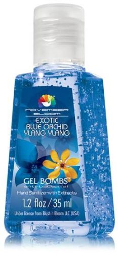 Blue Orchid Ylang Ylang Hand Sanitizer, Form : Gel