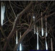 Straight True Double-sided Monochrome Meteor Lights