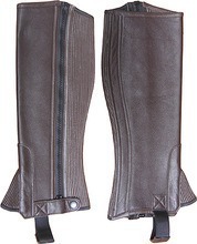 Leather Horse Riding Chaps, Pattern : Plain