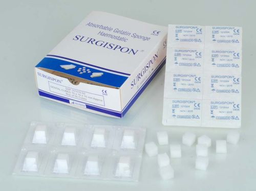 Absorbable Gelatin Sponge (Dental Cubes)