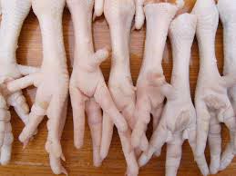 Frozen chicken feet, Usage : Cooking