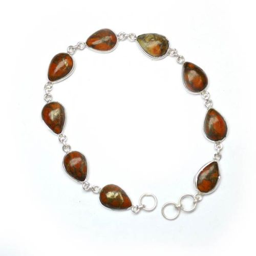 Gemstone 925 Sterling Silver Bracelet