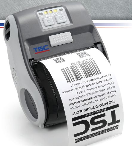 Portable Thermal Printer (TSC Alpha-3R), Pattern : Plain