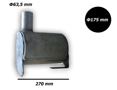 Tractor Exhaust JOHN DEERE Turbo Silencer