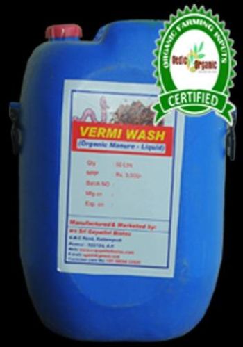 50 Litre Vermiwash Organic Liquid Fertilizer, For Agriculture, Agriculture, Soil Foliar Spray, Foliar Spray Crops