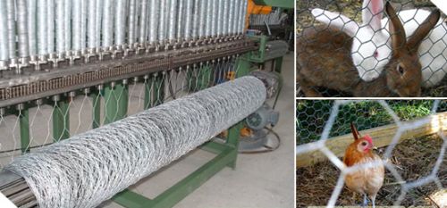 Hexagonal Wire Netting, Material : Galvanized Steel Wire, Iron