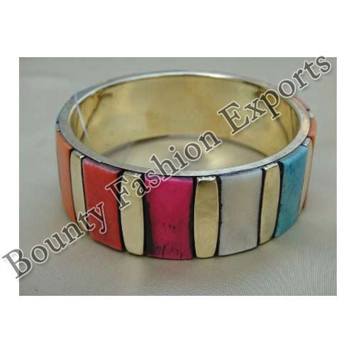 Multi-Colored Bone Bangles