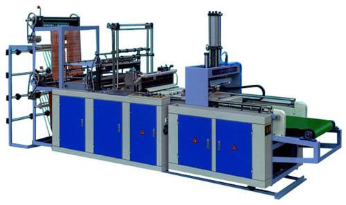 Computer Control Automatic Punching Double Layer Bag Making Machine