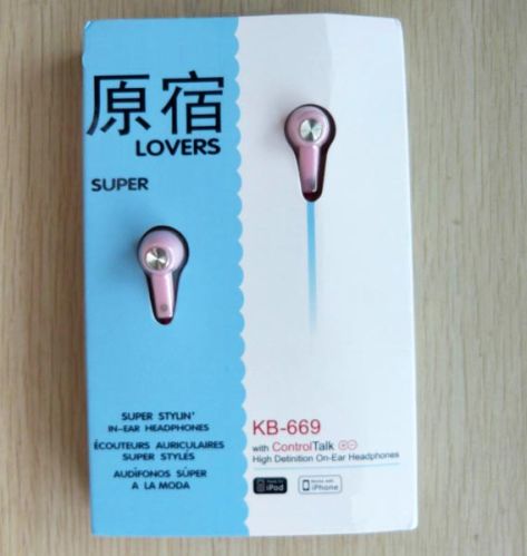 Headphones, Packaging Type : pink