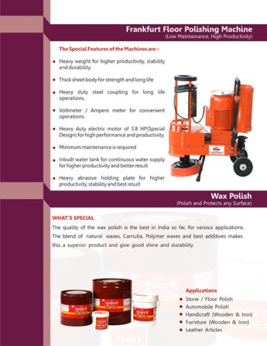 NUSHAR Floor Polishing Machine