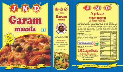 JMD Garam Masala, Certification : FSSAI Certified