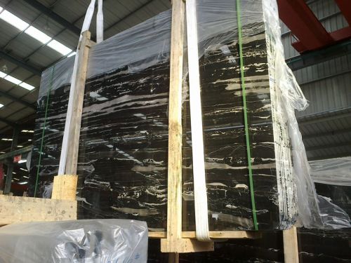 Silver Dragon Marble Slab, Packaging Type : Black White