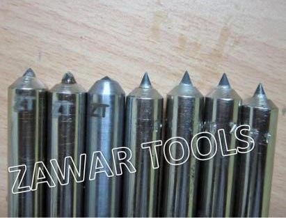 Single point diamond dresser