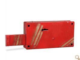 Rectangular Polished Iron Sada Side Shutter Lock, For Fabricator, Color : Grey