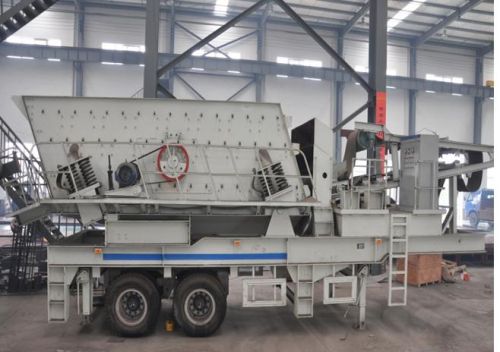 Mobile Vibrating Screen