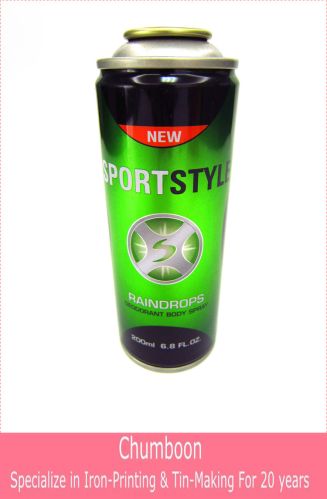 Deodorant Body Spray Aerosol Can, Brand Name : OEM
