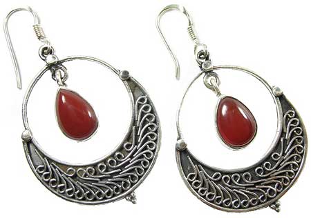 Gemstone Earrings - 04