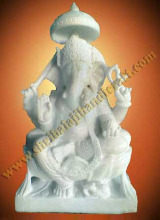 Ganesh Marble Statue