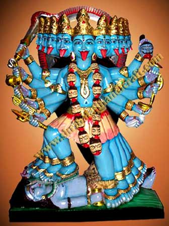 Maa Kali Marble Statue (304)