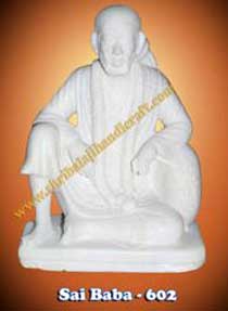Sai Baba Marble Statue
