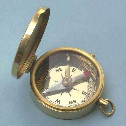 Metal Marine Compass, Packaging Type : Gold for Navigation