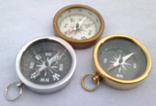 Metal Marine Compass, Packaging Type : Multicolor