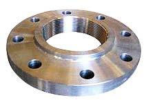 Chemtech Carbon Steel Nickel Alloy. Screwed Flange, Size : 1/8