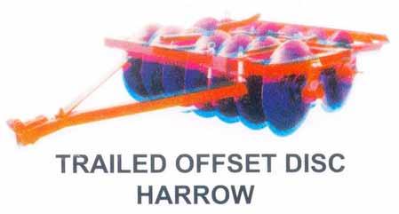 Trailed Offset Disc Harrow