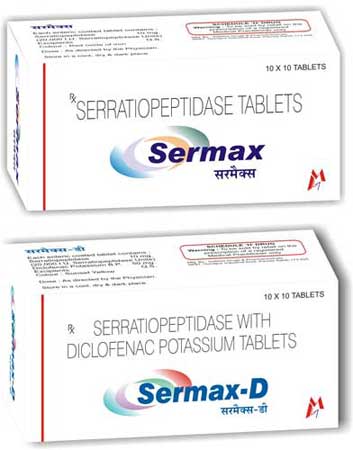 Serratiopeptidase Tablets