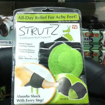 Strutz Cushioned Arch Supports
