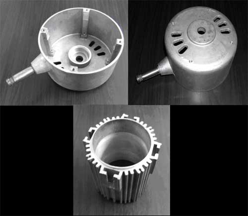 Aluminium Motor Housings