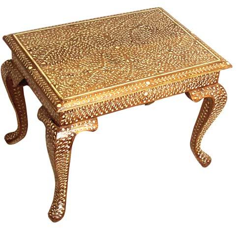 Bone Inlay Table