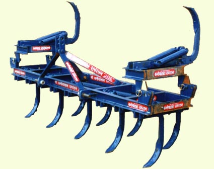 Heavy Duty Spring Loaded 11 Tine Tiller