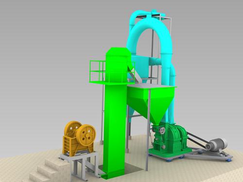 Electric Polished Mineral Pulverizer 42 Inch