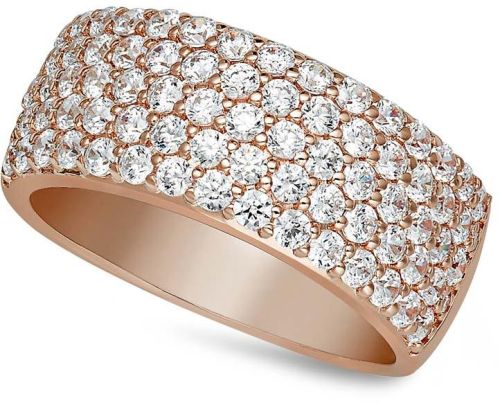 Gold Plated Cz Studded Rings