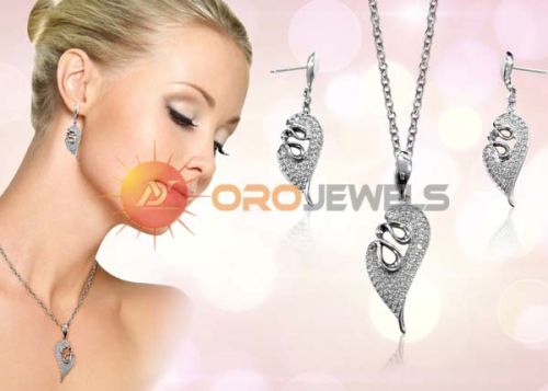 Latest Fashion 925 Sterling Silver Pendantset