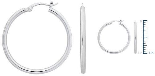 Plated Hoop Earrings DTSE000007