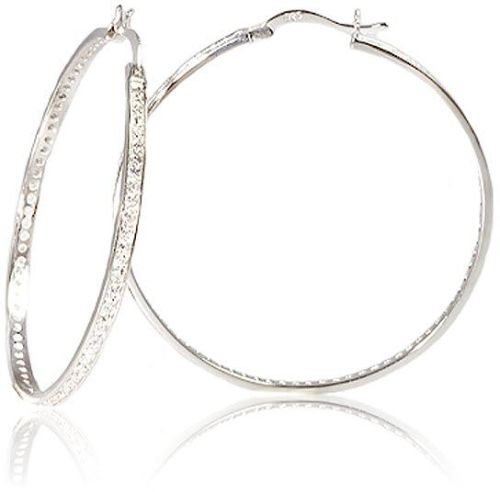 Plated Hoop Earrings DTSE002524