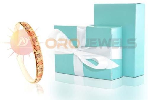 ORO JEWELS Tri Color Bangle, Gender : Women's