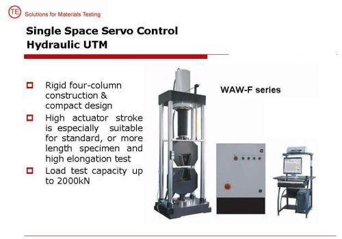 Single Space Tensile Testing Machine, Brand Name : CHINA