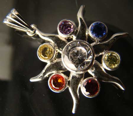 Chakra Sun Pendant