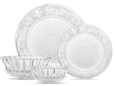 Glass Dinner Set