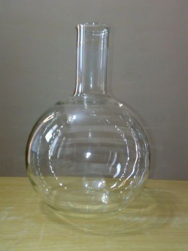 Glass Flat Bottom Flask 5000ml, For Biology, Chemical Laboratory, Chemistry, Industrial, Laboratory, Laboratory Use
