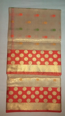 Tissue Zari Booti Sarees